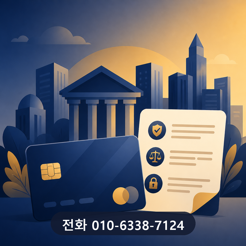 롯데카드 카드깡 카드사 약관 확인 이미지